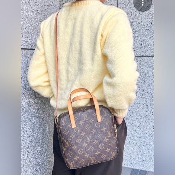 Authentic Louis Vuitton Spontini Brown Monogram Women's Bag - Picture 13 of 14